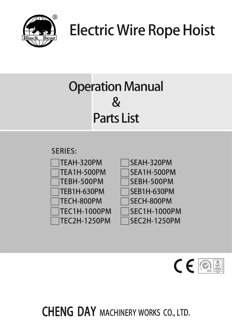 Electric Wire Rope Hoist- PM-BB